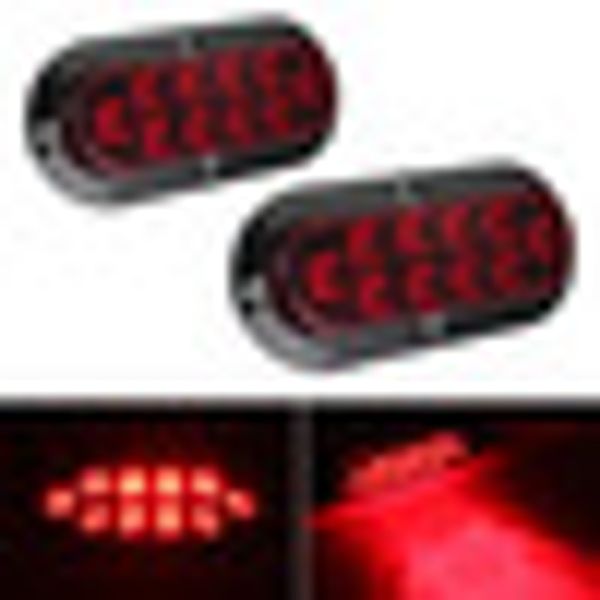 2x car truck led rear tail light warning lights rear lamps tailight parts for trailer caravans 6" oval sturn tail light 12v
2x car truck led rear tail light warning lights rear lamps tailight parts for trailer caravans 6" oval sturn tail light 12v
