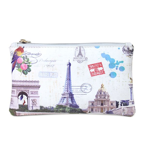 Women Coin Purse Artistic Pattern Paris Key Phone Leather Coin Purse Storage Bag Wallet
Women Coin Purse Artistic Pattern Paris Key Phone Leather Coin Purse Storage Bag Wallet