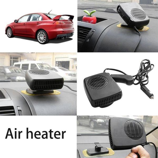 

portable car air heater demist defroster noise-warm air blower 12v electric fan heater windshield defroster demister