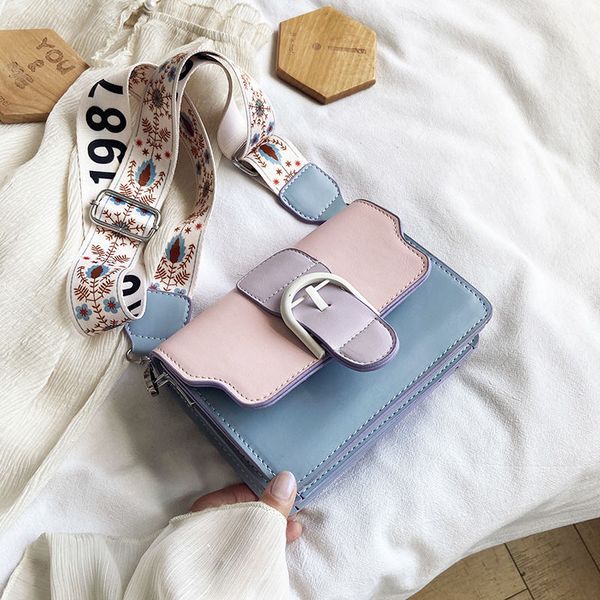 patchwork colors wide bohemian strap crossbody shoulder messenger bag bags for women pu leather women's handbags purses
patchwork colors wide bohemian strap crossbody shoulder messenger bag bags for women pu leather women's handbags purses