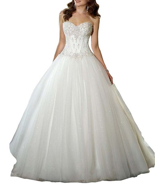 2019 A Line Bridal Wedding Dresses Sweetheart Plus Size Sleeveless Sweep Train With Applique Lace Lace Up Wedding Bride Gowns
2019 A Line Bridal Wedding Dresses Sweetheart Plus Size Sleeveless Sweep Train With Applique Lace Lace Up Wedding Bride Gowns