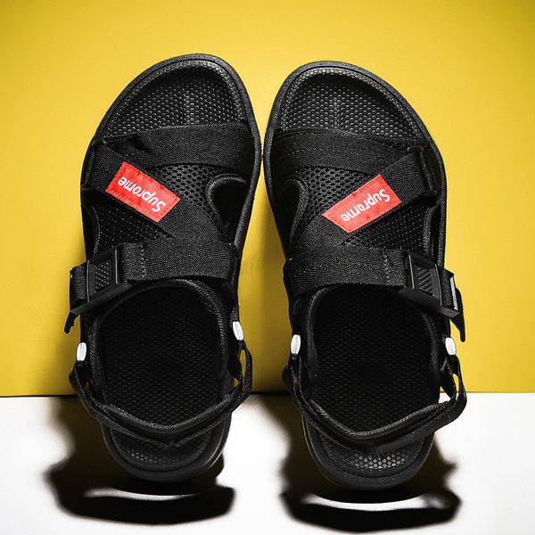 men shoes sandals casual roman shoes outside breathable mens sandals summer comfortable light sandalias plus size fashion, Black
men shoes sandals casual roman shoes outside breathable mens sandals summer comfortable light sandalias plus size fashion, Black
