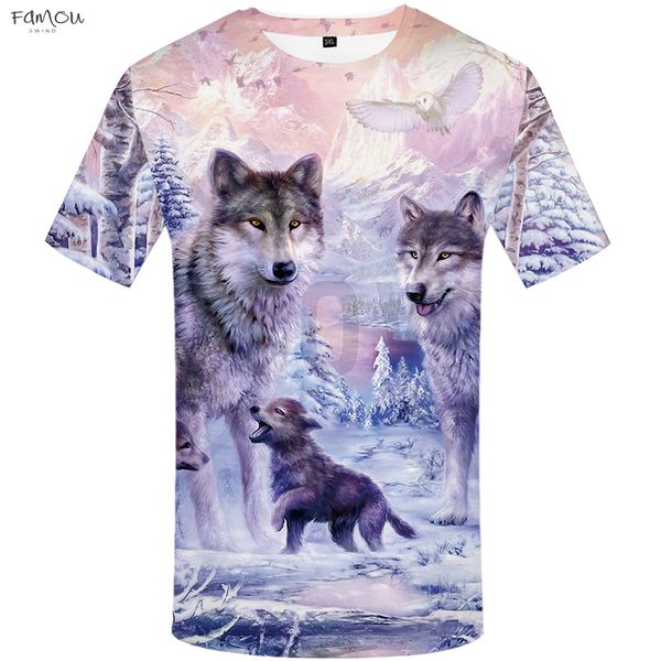 Brand T Wolf Shirt Snow Clothing Jungle Tshirt Tops Clothes 3D T-Shirt Womens Hip Hop Sexy Top Tee Female
Brand T Wolf Shirt Snow Clothing Jungle Tshirt Tops Clothes 3D T-Shirt Womens Hip Hop Sexy Top Tee Female