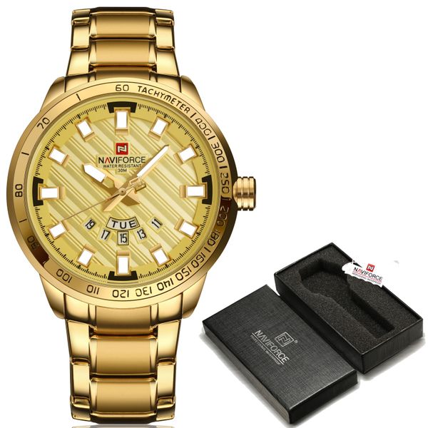 2017 new luxury brand naviforce watches men sport full steel quartz watch man 3atm waterproof clock men's military wrist watches ly1912, Slivery;brown
2017 new luxury brand naviforce watches men sport full steel quartz watch man 3atm waterproof clock men's military wrist watches ly1912, Slivery;brown