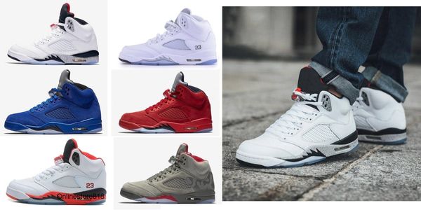 mens basketball shoes new 5 metallic sliver blue red suede royal suede sneakers us8-us13 trainers ing
mens basketball shoes new 5 metallic sliver blue red suede royal suede sneakers us8-us13 trainers ing