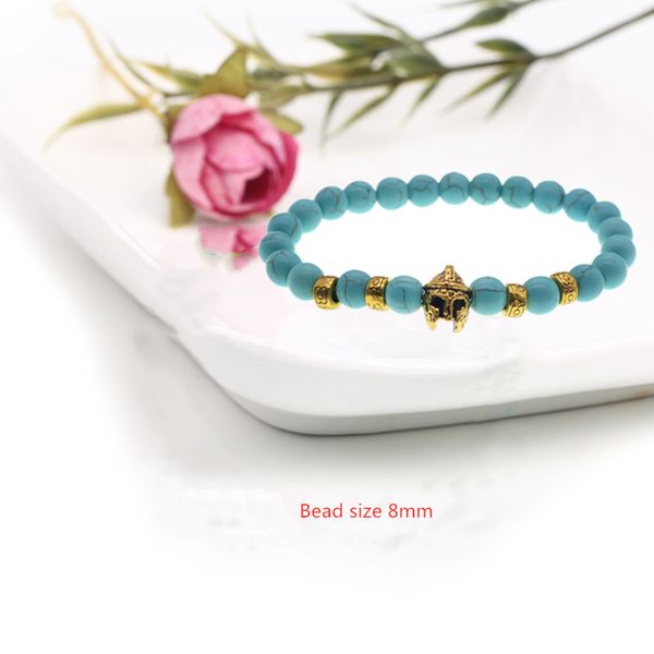 warrior bracelet / helmet charm bracelet natural stone bracelet male beaded charm temperament birthday gift, Black
warrior bracelet / helmet charm bracelet natural stone bracelet male beaded charm temperament birthday gift, Black