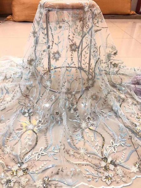 african lace fabric 2020 lace beaded african net fabric for nigerian wedding yyx7872, Pink;blue
african lace fabric 2020 lace beaded african net fabric for nigerian wedding yyx7872, Pink;blue