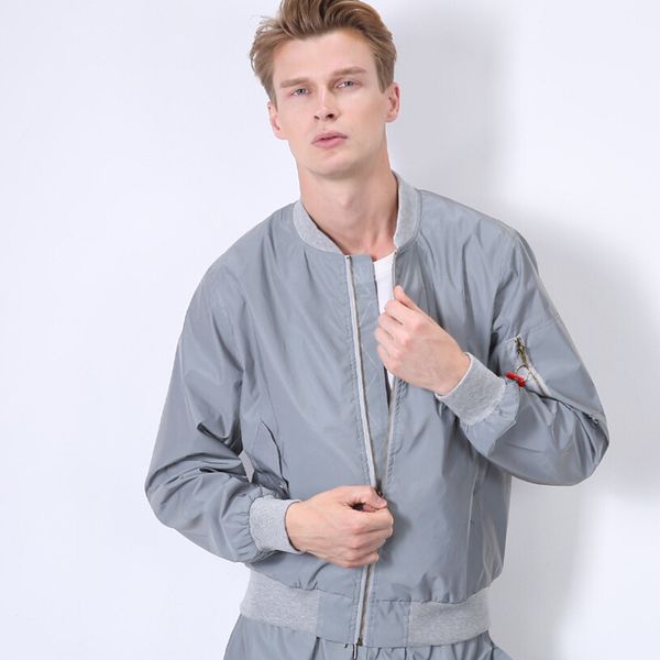 2019 spring fashion women full reflective jacket autumn thin casual bomber coat couple baseball uniform male zipper outerwear, Black;brown
2019 spring fashion women full reflective jacket autumn thin casual bomber coat couple baseball uniform male zipper outerwear, Black;brown