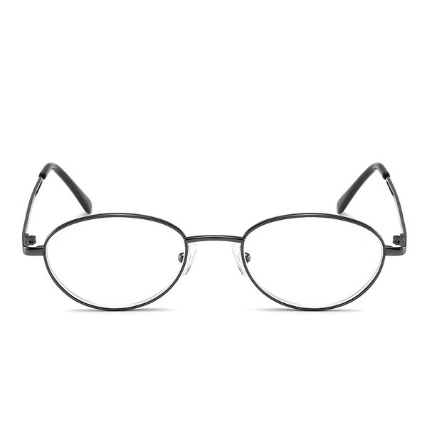 reading glasses metal oval frame clear lens men women presbyopic glasses optical spectacle eyewear prescription +1.0 to +4.0, Silver
reading glasses metal oval frame clear lens men women presbyopic glasses optical spectacle eyewear prescription +1.0 to +4.0, Silver