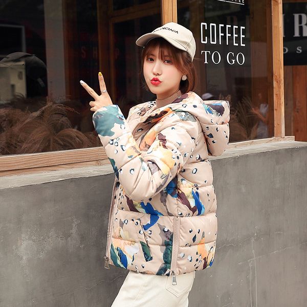 fund self-cultivation cotton-padded jacket will code suit-dress even hat colour printing cotton-padded clothes loose coat tide, Black
fund self-cultivation cotton-padded jacket will code suit-dress even hat colour printing cotton-padded clothes loose coat tide, Black