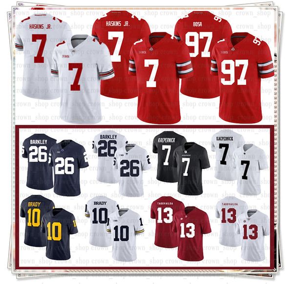 13 tua tagovailoa ncaa 7 dwayne haskins jr alabama crimson tide jersey nick bosa michigan tom brady ohio state buckeyes football jerseys8, Black
13 tua tagovailoa ncaa 7 dwayne haskins jr alabama crimson tide jersey nick bosa michigan tom brady ohio state buckeyes football jerseys8, Black