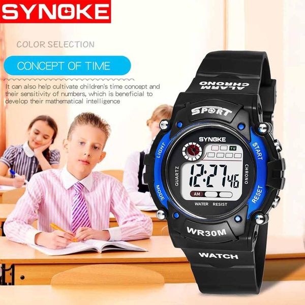 children watch boys life waterproof digital led sports watch kids alarm date gift reloj digital hombre reloj deport xc, Blue
children watch boys life waterproof digital led sports watch kids alarm date gift reloj digital hombre reloj deport xc, Blue
