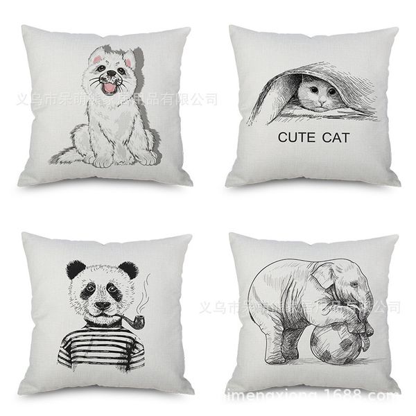 concise cartoon animal flax embrace pillow case imitate mabaozhen automobile sofa back cushion cushion backrest pillow factory
concise cartoon animal flax embrace pillow case imitate mabaozhen automobile sofa back cushion cushion backrest pillow factory