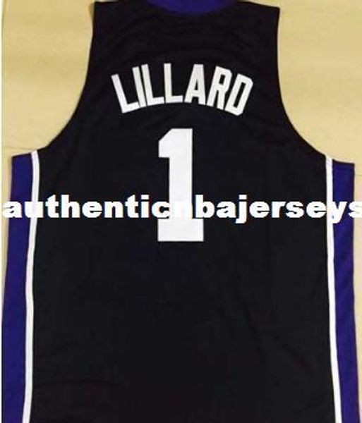 #1 damian lillard high schooljerseys throwbacks men's stitched purple black white jersey embroidery jerseys, Black;blue
#1 damian lillard high schooljerseys throwbacks men's stitched purple black white jersey embroidery jerseys, Black;blue