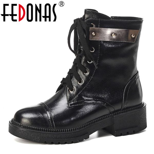 fedonas warm autumn winter platforms shoes woman night club punk high heels motorcycle boots women genuine leather ankle boots, Black
fedonas warm autumn winter platforms shoes woman night club punk high heels motorcycle boots women genuine leather ankle boots, Black