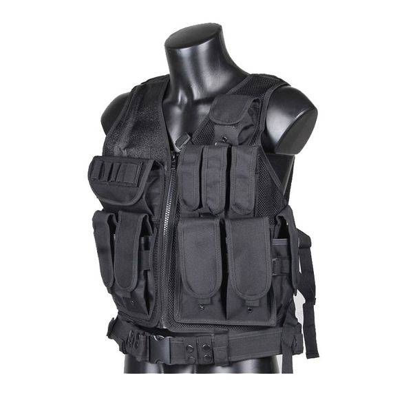 hunting jackets outdoor tactical vest camouflage body armor sports wear army swat molle vests, Camo;black
hunting jackets outdoor tactical vest camouflage body armor sports wear army swat molle vests, Camo;black