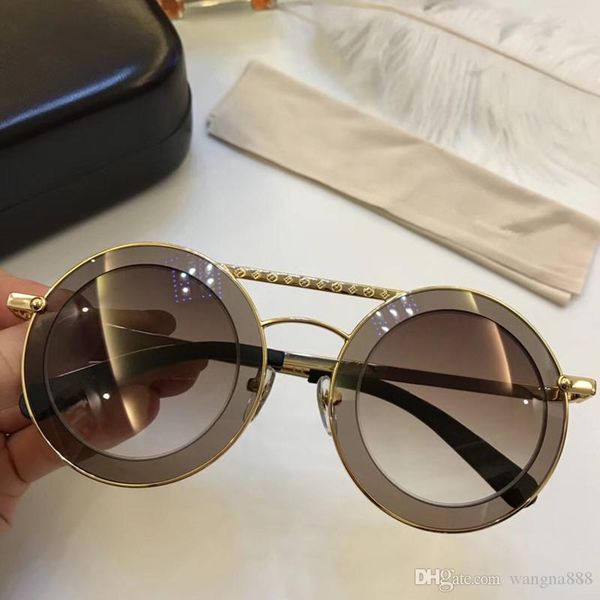 luxury women brand design 0908 fashion round sunglasses uv protection lens coating mirror lens frameless color plated frame come with box, White;black
luxury women brand design 0908 fashion round sunglasses uv protection lens coating mirror lens frameless color plated frame come with box, White;black