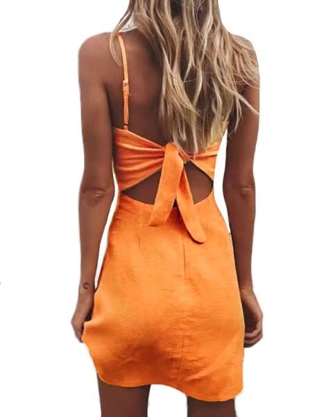 women back bowknot mini summer dress 2019 strappy open back sleeveless sundress adjustable strap casual beach holiday dress, Black;gray
women back bowknot mini summer dress 2019 strappy open back sleeveless sundress adjustable strap casual beach holiday dress, Black;gray