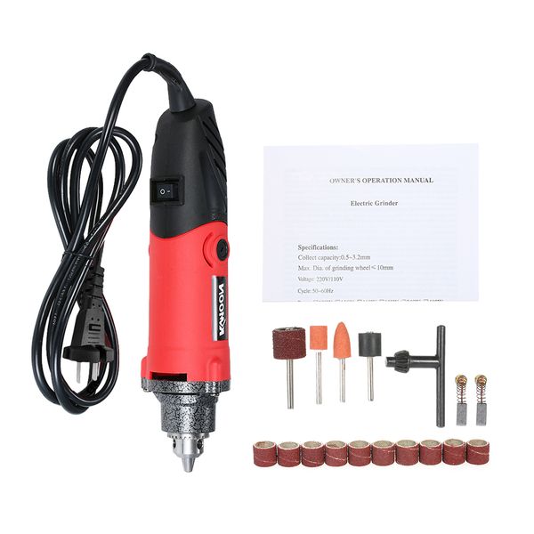 electric grinder set 6-speed variable speed electric drill grinding with 16pcs accessories for milling polishing engraving
electric grinder set 6-speed variable speed electric drill grinding with 16pcs accessories for milling polishing engraving