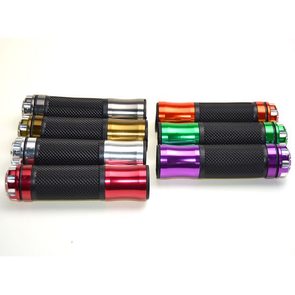 1 pair universal aluminum -slip rubber motorcycle handlebars 7/8'' handle bar hand grips for motorbike scooter
1 pair universal aluminum -slip rubber motorcycle handlebars 7/8'' handle bar hand grips for motorbike scooter