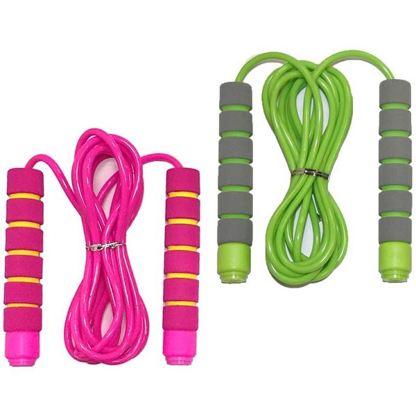 adjustable skipping rope with foam handle suitable for children beginners 2pcs
adjustable skipping rope with foam handle suitable for children beginners 2pcs