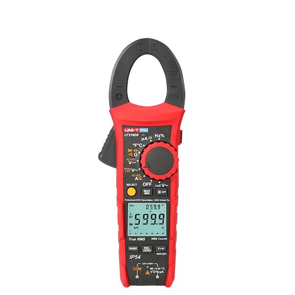 industrial digital clamp meter uni-t ut219e ut219m ut219ds;true rms ac dc voltage current ohm diode tester;ip54/loz acv
industrial digital clamp meter uni-t ut219e ut219m ut219ds;true rms ac dc voltage current ohm diode tester;ip54/loz acv
