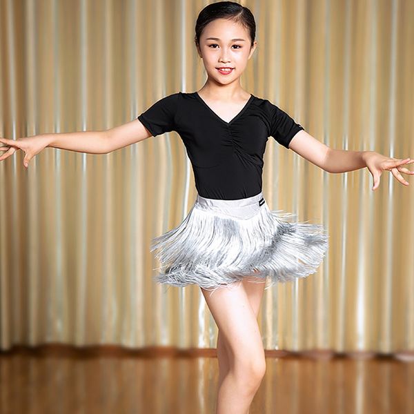 stage wear 2021 latina fringe dress kids tassel skirts girls performance clothes practice outfits ballroom salsa sumba dance jl1017, Black;red
stage wear 2021 latina fringe dress kids tassel skirts girls performance clothes practice outfits ballroom salsa sumba dance jl1017, Black;red