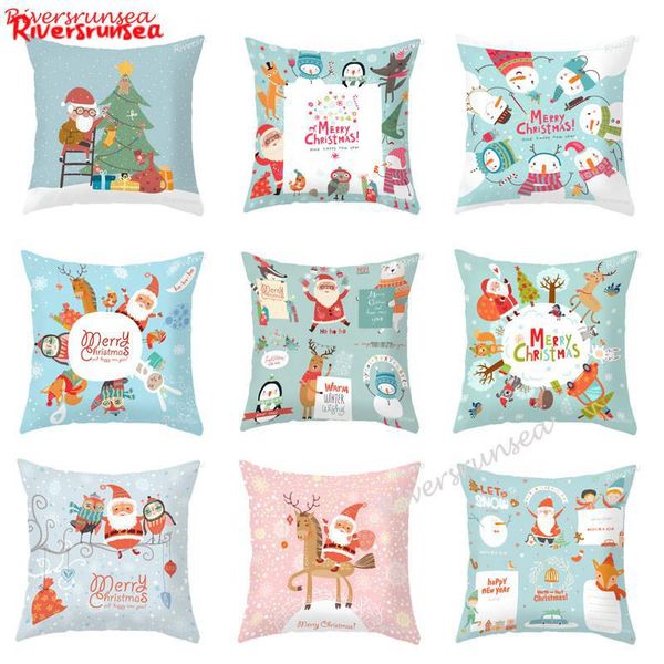 new cartoon santa claus cushion cute christmas snowman elk bear owl animal printed plush kids throw pillow for children gift
new cartoon santa claus cushion cute christmas snowman elk bear owl animal printed plush kids throw pillow for children gift