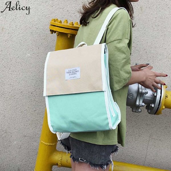 aelicy ladies fashion contrast backpack backpack schoolbag leisure computer bag ladies trendy large capacity bag
aelicy ladies fashion contrast backpack backpack schoolbag leisure computer bag ladies trendy large capacity bag