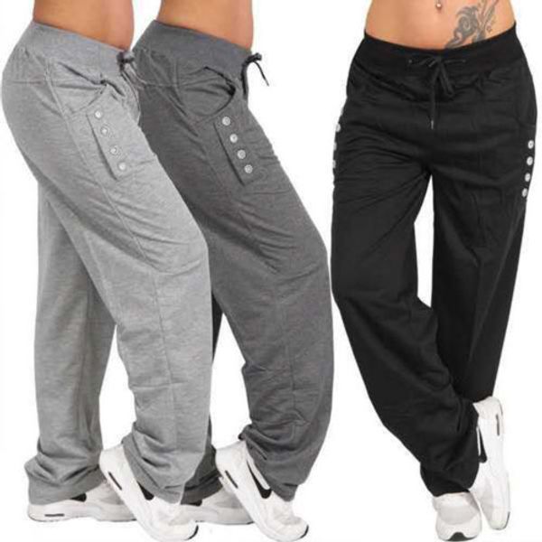 men women ladies bohemian loose fashion button harem pants casual loose pants long solid running trousers new, Black;white
men women ladies bohemian loose fashion button harem pants casual loose pants long solid running trousers new, Black;white