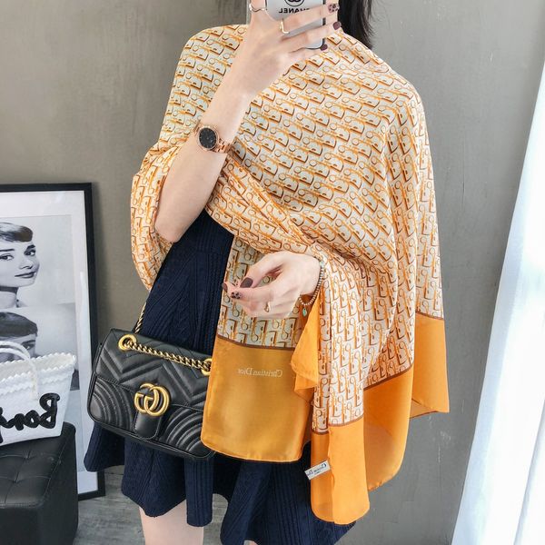 french luxury fashion silk scarf popular design soft silk scarf for women ladies beautiful beach shawl scarf headband scarves, Blue;gray
french luxury fashion silk scarf popular design soft silk scarf for women ladies beautiful beach shawl scarf headband scarves, Blue;gray