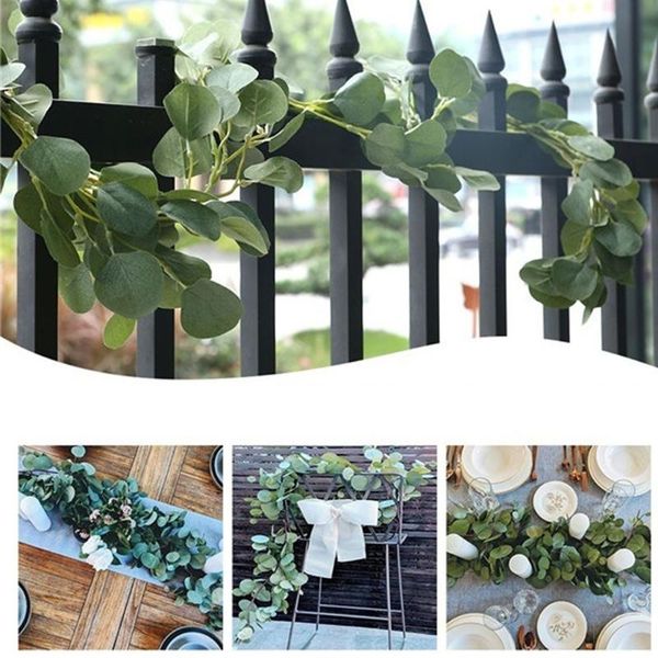 2m artificial plants artificial green eucalyptus vines rattan fake plants ivy wreath wall decor vertical garden
2m artificial plants artificial green eucalyptus vines rattan fake plants ivy wreath wall decor vertical garden