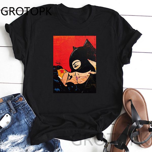 женщины поцелуи женщины футболка с коротким рукавом printed t рубашка вскользь tops harajuku женщин o-образным вырезом для женщин, White
женщины поцелуи женщины футболка с коротким рукавом printed t рубашка вскользь tops harajuku женщин o-образным вырезом для женщин, White