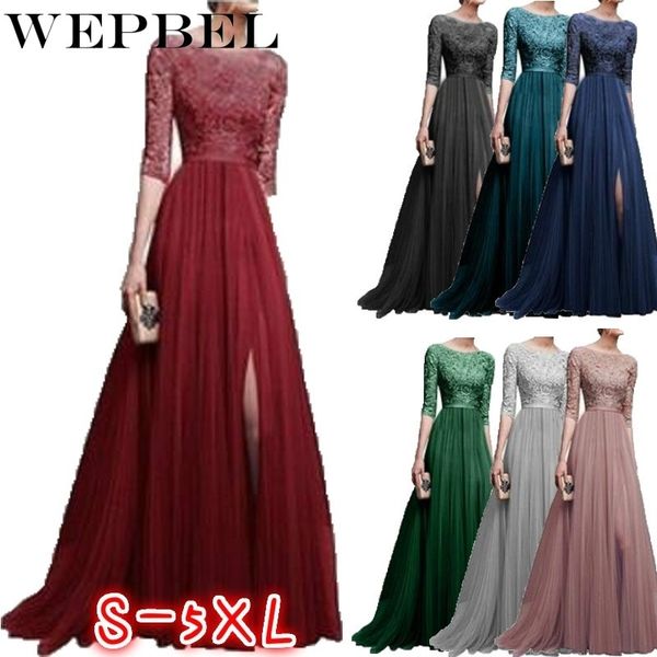wepbel fashion women half sleeve mesh party dress elegant lady side slit dresses cocktail dress long plus size, Black;gray
wepbel fashion women half sleeve mesh party dress elegant lady side slit dresses cocktail dress long plus size, Black;gray