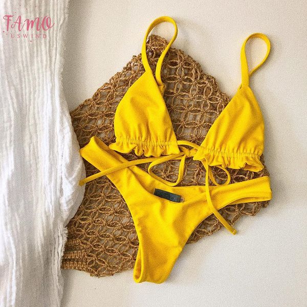 strappy low waist bikinis 2020 mujer yellow mini thong bikini brazilian bathing suit swimwear women swimsuit biquini swimdress girls, White;black
strappy low waist bikinis 2020 mujer yellow mini thong bikini brazilian bathing suit swimwear women swimsuit biquini swimdress girls, White;black