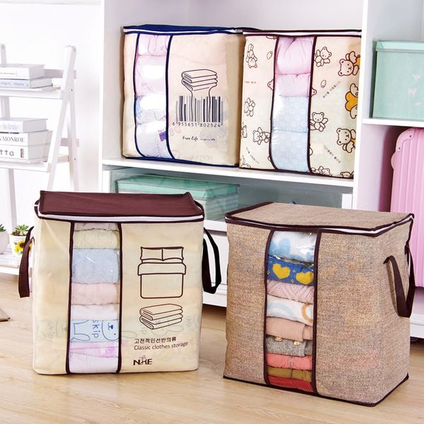 portable foldable non-woven clothes quilts storage bag home save space organizer bags for pillow blanket bedding 6a0108
portable foldable non-woven clothes quilts storage bag home save space organizer bags for pillow blanket bedding 6a0108