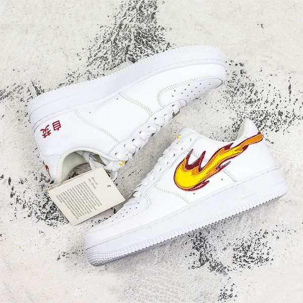 Hot Ins Fire Forced 1 skateboard Shoes Flame Play With Fire Self-immolation Frecustons Men Women Outdoor Designer Shoes
Hot Ins Fire Forced 1 skateboard Shoes Flame Play With Fire Self-immolation Frecustons Men Women Outdoor Designer Shoes