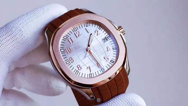 u1 factory nautilus grenade 5167 men's watch silver face 42mm sapphire dial automatic movement transparent back rubber strap, Slivery;brown
u1 factory nautilus grenade 5167 men's watch silver face 42mm sapphire dial automatic movement transparent back rubber strap, Slivery;brown