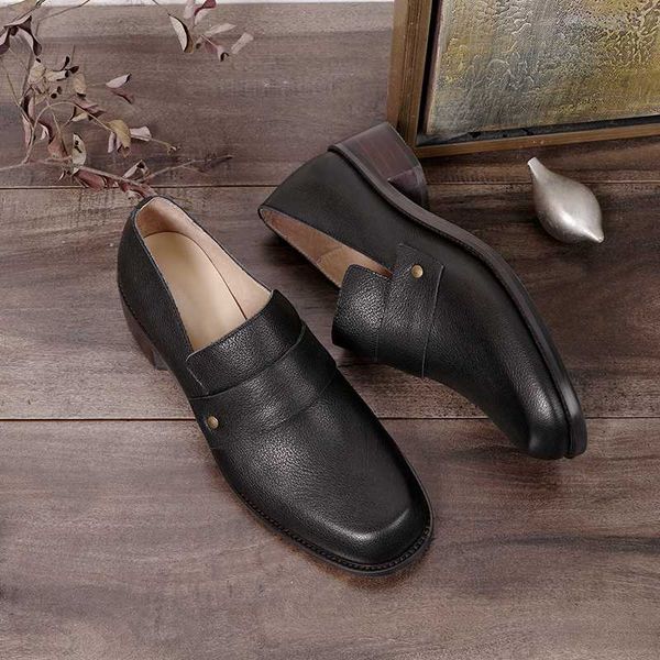 women pumps 100% cow leather slip-on casual basic shoes woman spring pumps for women size 41 42 43 44, Black
women pumps 100% cow leather slip-on casual basic shoes woman spring pumps for women size 41 42 43 44, Black