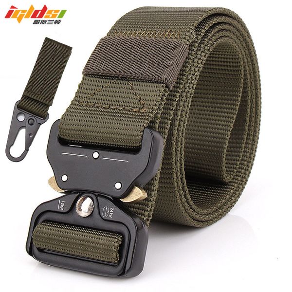 tactical nylon belt army special forces men swat gear combat multifunctional waistband emergency survival belt 3.8cm, Black;brown
tactical nylon belt army special forces men swat gear combat multifunctional waistband emergency survival belt 3.8cm, Black;brown