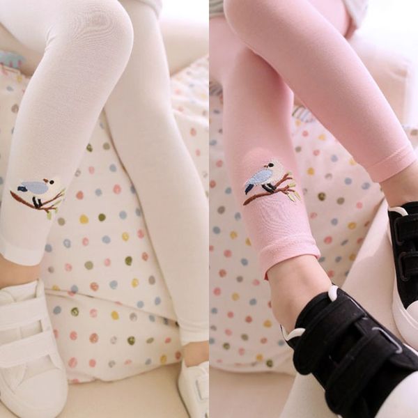 2020 clothing panty candy pants children's leggings embroidered birds and girls children's candy-colored pants, Blue
2020 clothing panty candy pants children's leggings embroidered birds and girls children's candy-colored pants, Blue