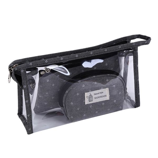 3 pcs/set fashion simple make-up bag transparent jewelry cosmetic storage bags t4md, Pink;blue
3 pcs/set fashion simple make-up bag transparent jewelry cosmetic storage bags t4md, Pink;blue
