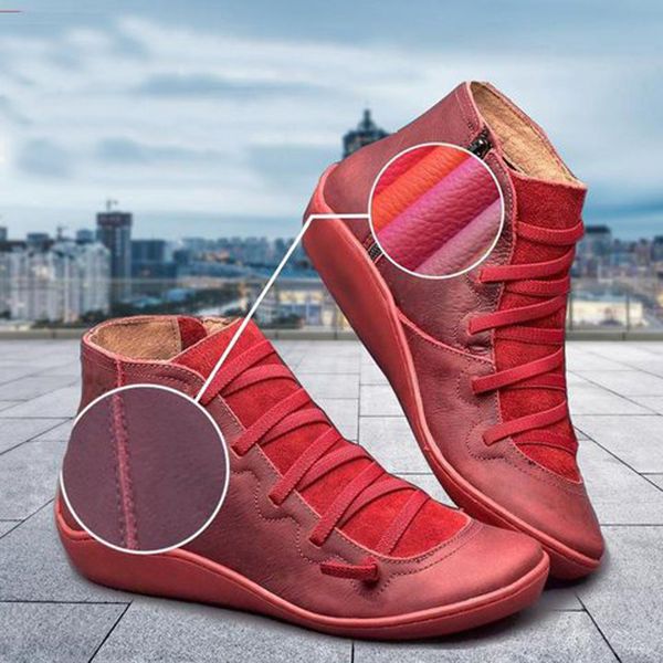 women boots ankle socofy leather lace up booties womens big size cross strap flats winter 2020 boots fall women shoes short a116, Black
women boots ankle socofy leather lace up booties womens big size cross strap flats winter 2020 boots fall women shoes short a116, Black