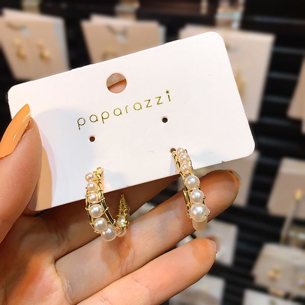 trendy round gradual change simulated pearl earrings for women golden quality wedding party shopping jewelry, Silver
trendy round gradual change simulated pearl earrings for women golden quality wedding party shopping jewelry, Silver