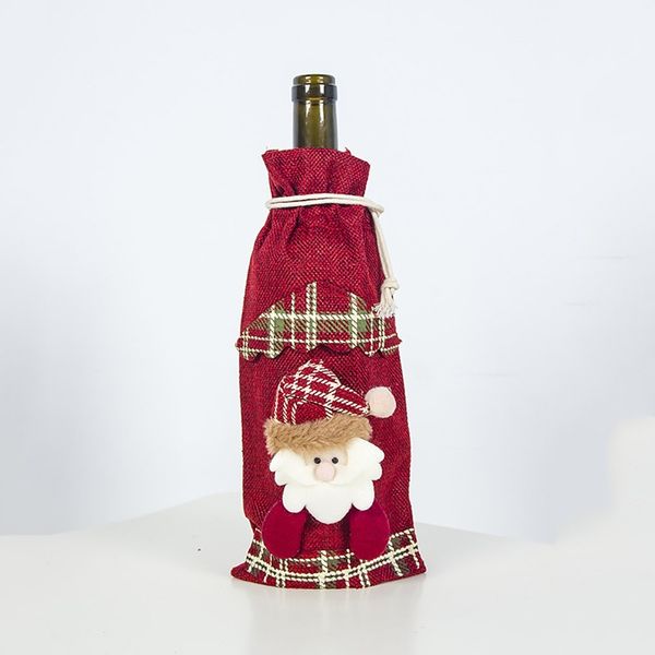 santa claus snowman bottle cover bag christmas accessories wine bottle cover set new year dinner party christmas decoration other household 
santa claus snowman bottle cover bag christmas accessories wine bottle cover set new year dinner party christmas decoration other household
