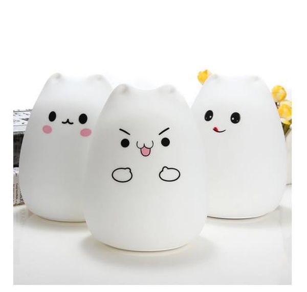 rechargeable usb led colorful silicone animal cat night light remote control table lamp bedroom children gift
rechargeable usb led colorful silicone animal cat night light remote control table lamp bedroom children gift