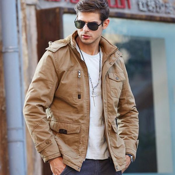 winter jacket men casual thick velvet warm coat men's windbreak snow army jackets outwear parkas plus size 4xl coats, Black;brown
winter jacket men casual thick velvet warm coat men's windbreak snow army jackets outwear parkas plus size 4xl coats, Black;brown