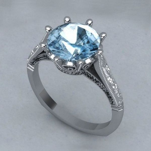 yoprincess kate blue gem created blue crystal silver color wedding finger crystal ring brand jewelry for women, Slivery;golden
yoprincess kate blue gem created blue crystal silver color wedding finger crystal ring brand jewelry for women, Slivery;golden