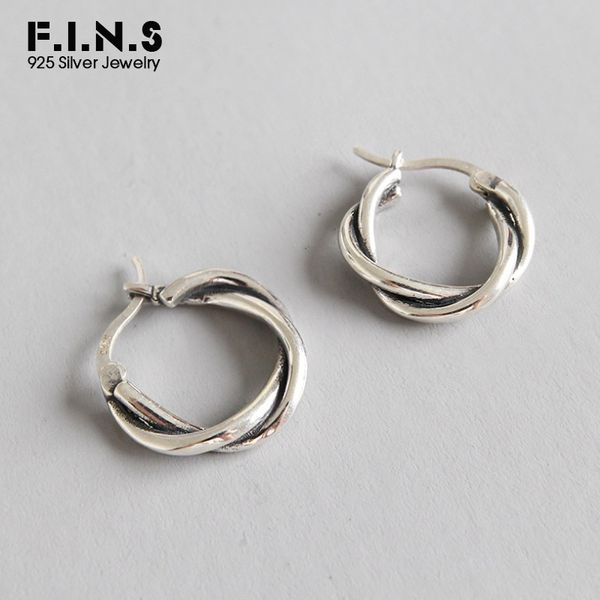 f.i.n.s 925 silver twisted rope round sterling silver small hoop earrings for women vintage korean fashion woman earrings 2020, Golden
f.i.n.s 925 silver twisted rope round sterling silver small hoop earrings for women vintage korean fashion woman earrings 2020, Golden