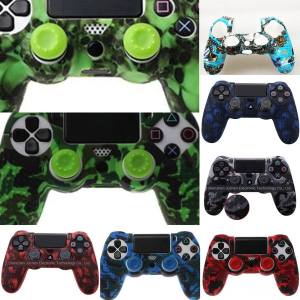 enbvk caps colors silicone camo protective skin case for sony dualshock 4 grips ds4 pro slim controller thumb ps4 joystick multi
enbvk caps colors silicone camo protective skin case for sony dualshock 4 grips ds4 pro slim controller thumb ps4 joystick multi